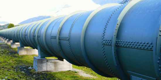 Large pipeline for renewable waste